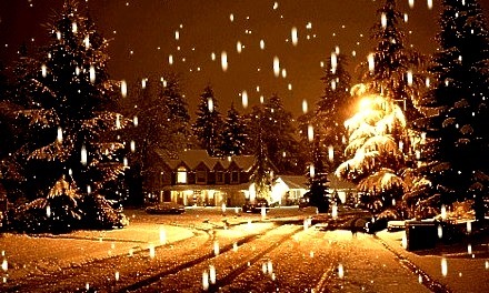 Snowy Night, Boulder, Colorado