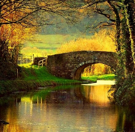 Brecon Canal, Monmouthshire, Wales
