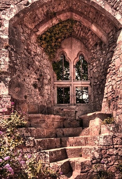 Isabella's Window, Carisbrooke Castle, Isle of Wight