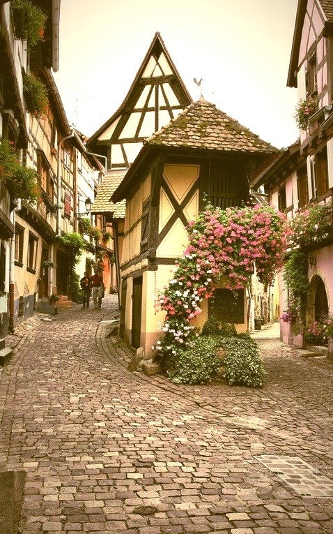 Medieval Village, Eguisheim, France