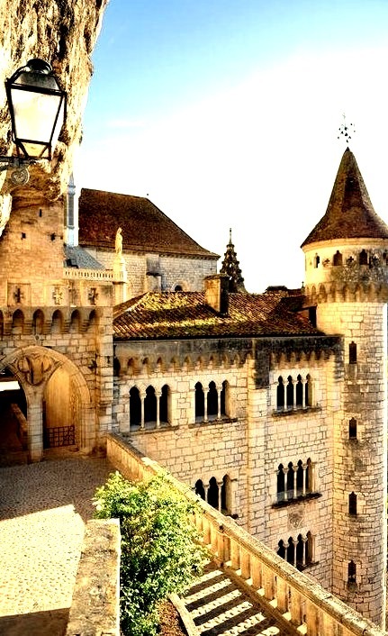 Medieval Castle, Rocamadour, France